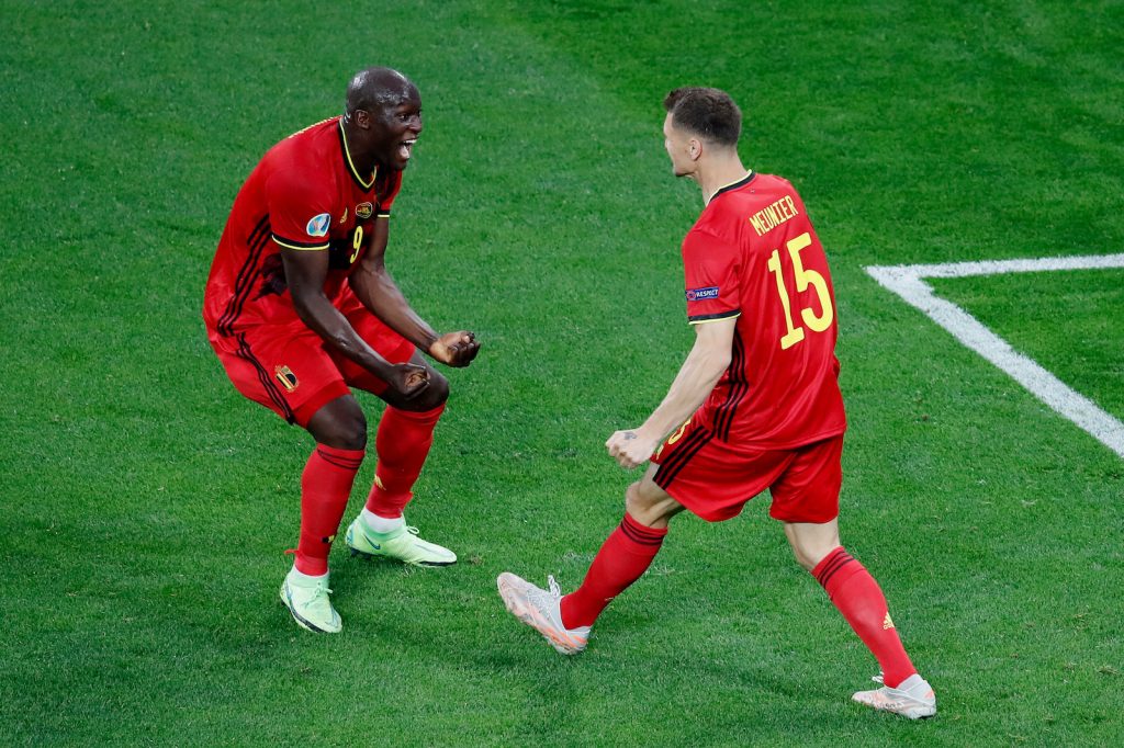 Lukaku Meunier Belgio Russia Europei 2021