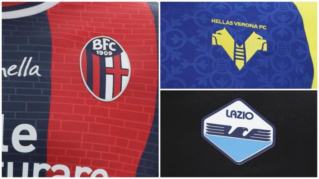 Maglie Bologna Verona Lazio Serie A 2021-2022