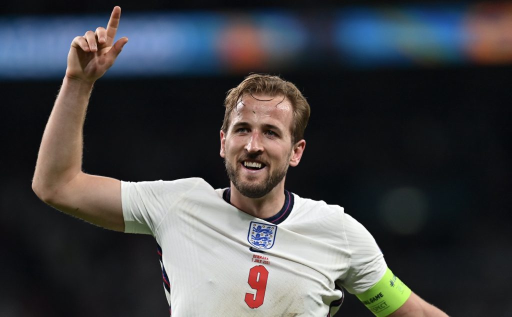 Harry Kane Inghilterra Europei 2021