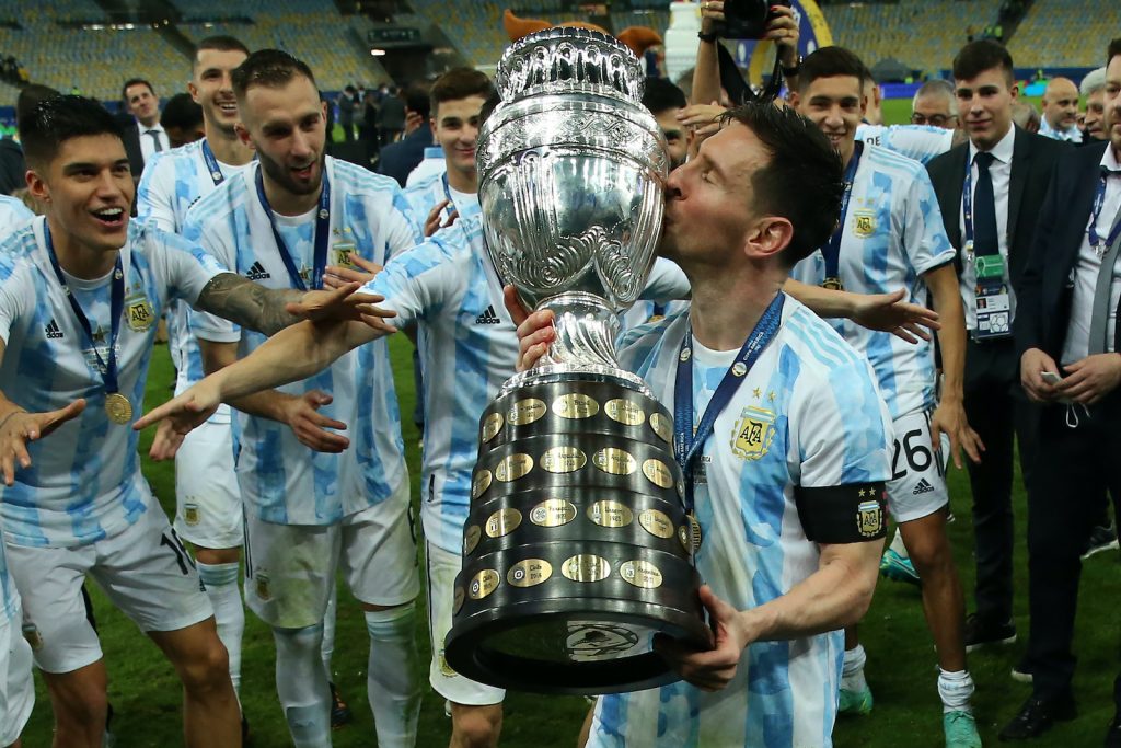 Lionel Messi Copa América 2021 Brasile-Argentina