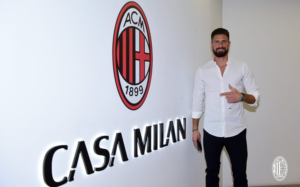 Olivier Giroud AC Milan