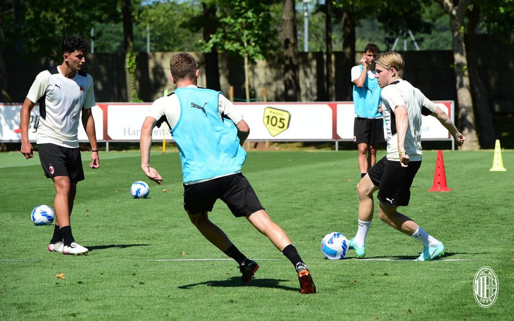 Allenamento AC Milan 11 luglio 2021