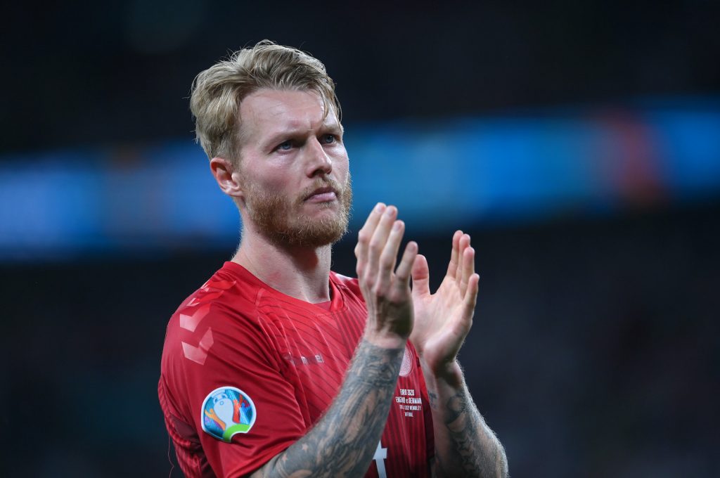 Simon Kjaer Danimarca Europei 2021