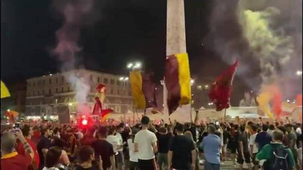 festeggiamenti AS Roma