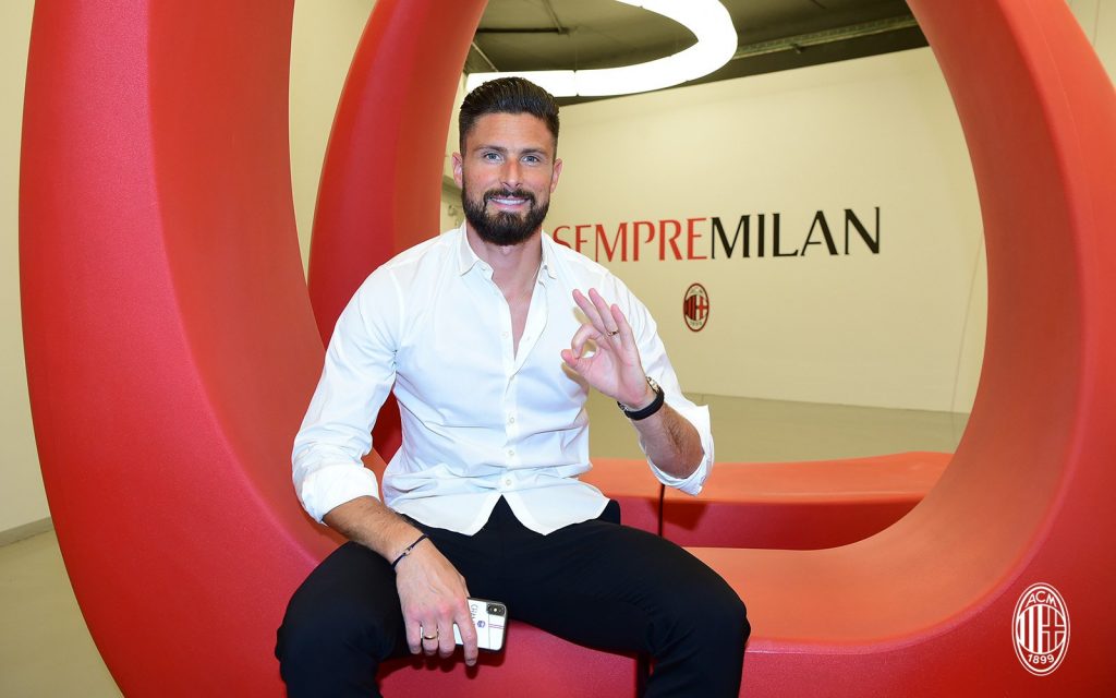 Olivier Giroud AC Milan