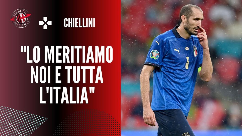 Giorgio Chiellini Italia Inghilterra Europei 2021