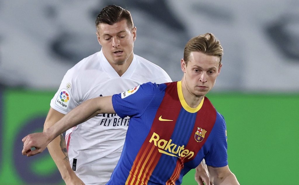 Kroos de Jong Real Madrid Barcellona Liga 2020-2021