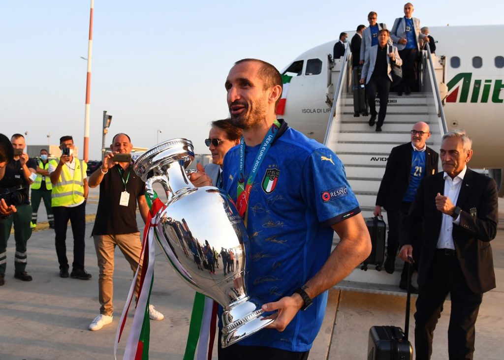 Chiellini coppa Europei