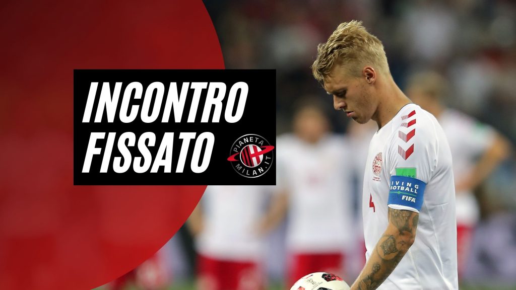 Milan Kjaer è pronto al rinnovo del contratto: fissato appuntamento a Casa AC Milan. Nella video news le ultime (GettyImages)