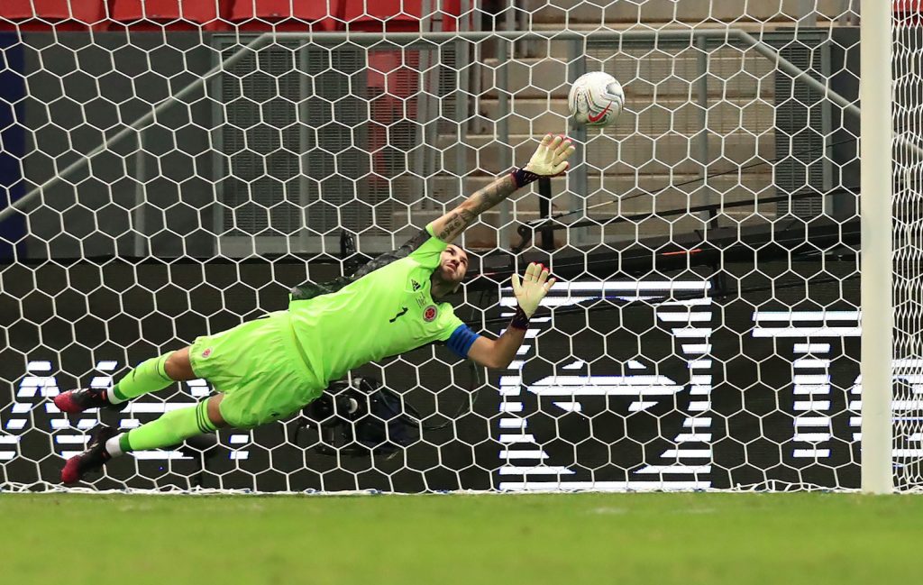 David Ospina Uruguay Colombia Europei 2021
