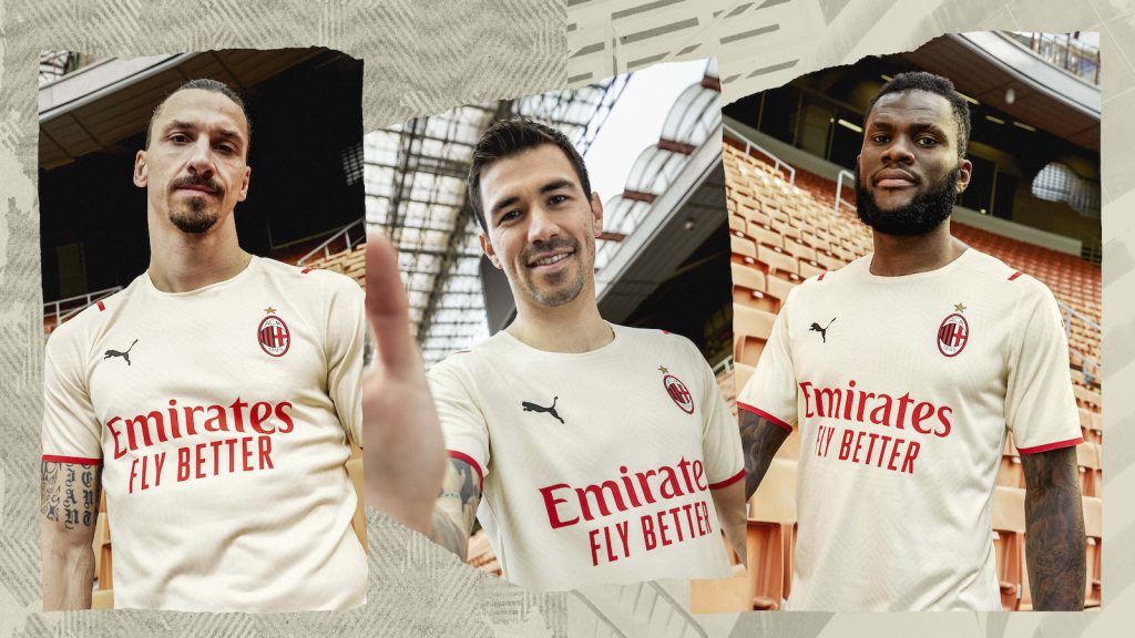 PUMA AC Milan nuova seconda maglia 2021-2022 away kit