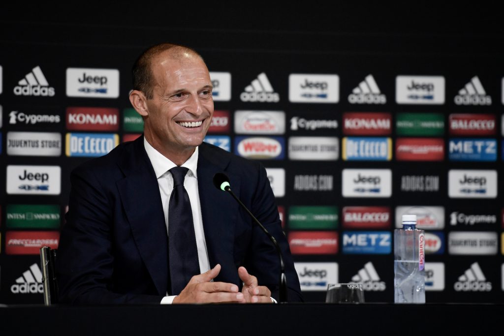 Massimiliano Allegri Juventus conferenza stampa