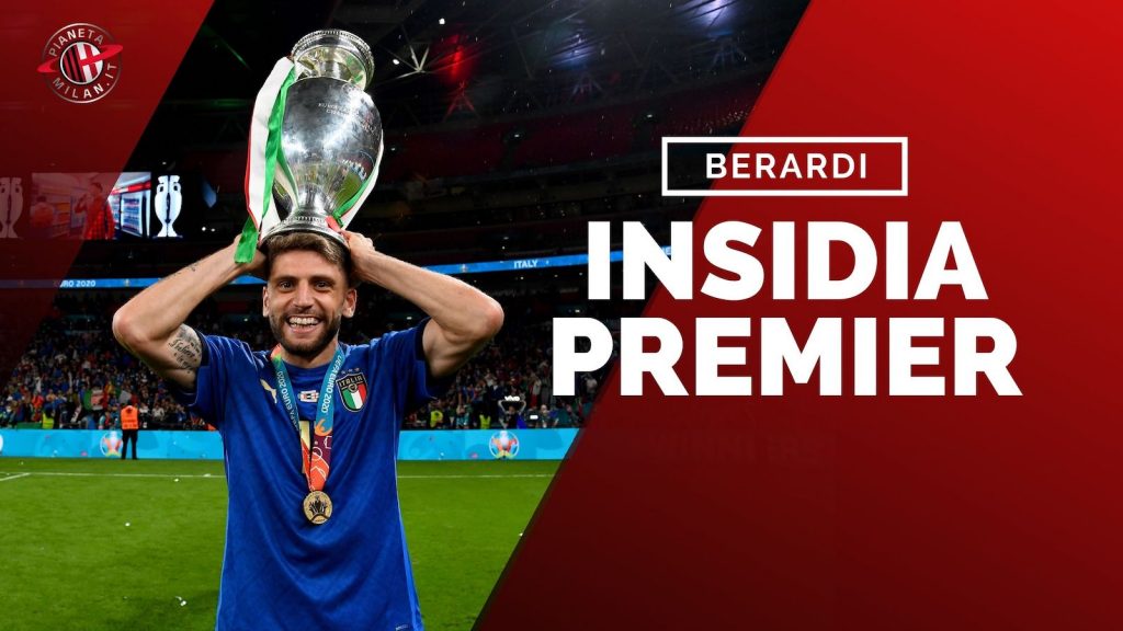 Domenico Berardi Italia Europei 2021 Calciomercato AC Milan