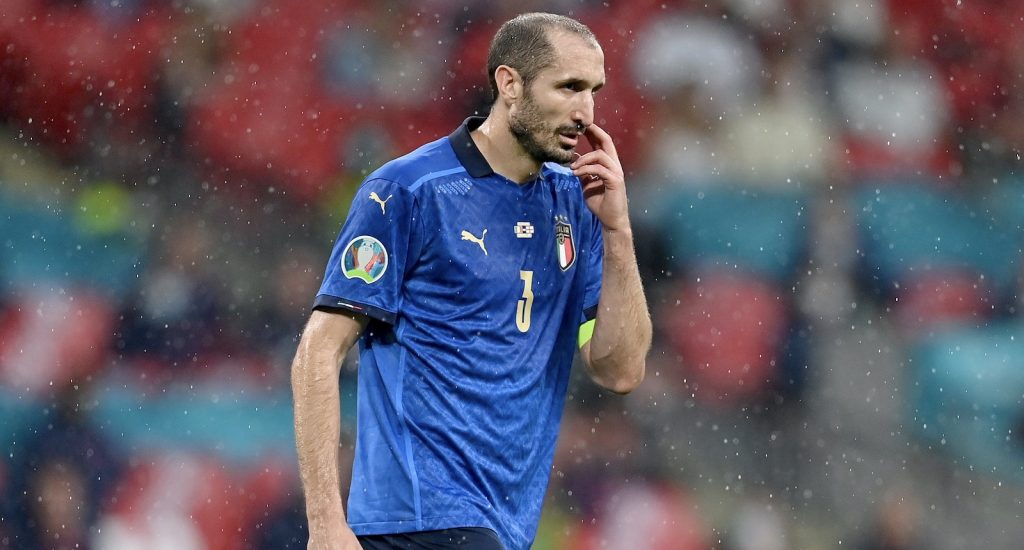 Giorgio Chiellini Italia Inghilterra Europei 2021