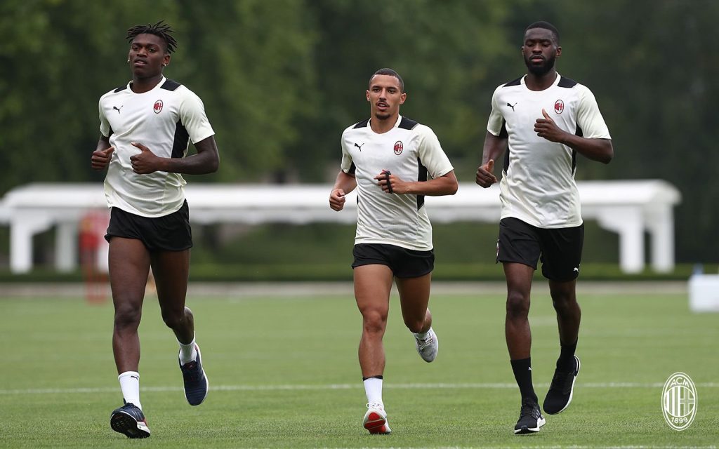 Rafael Leao Ismael Bennacer Fikayo Tomori