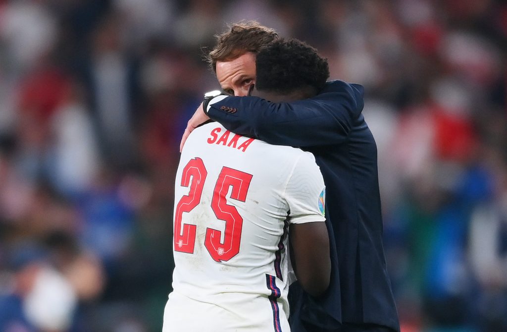 Saka Southgate Inghilterra Europei 2021