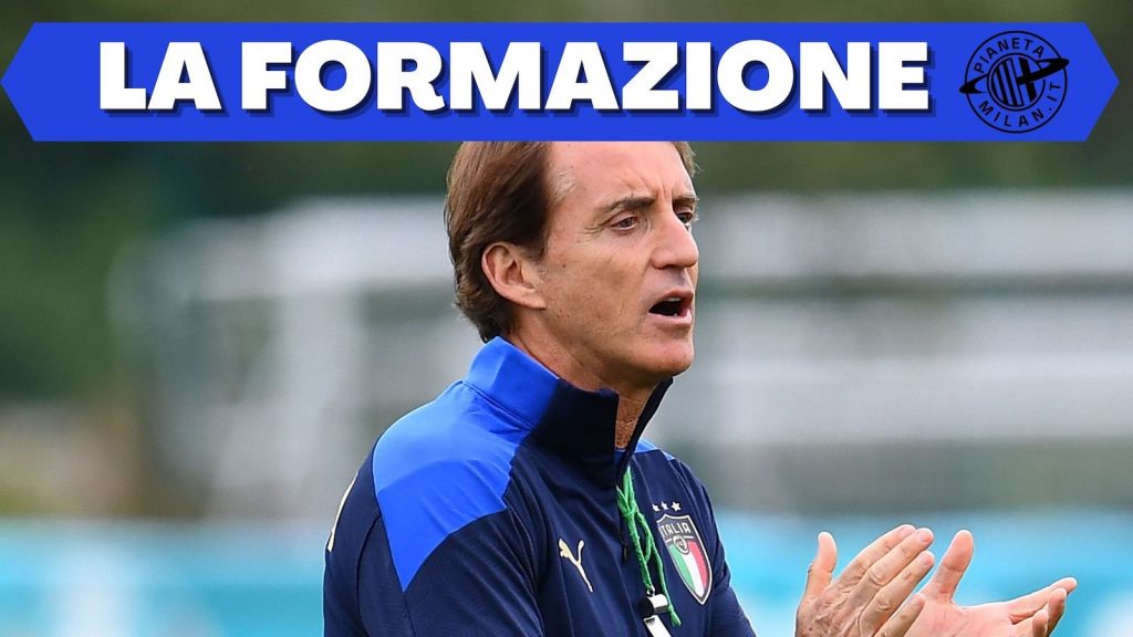 Roberto Mancini Italia-Inghilterra probabile formazione Europei 2021