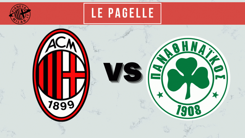 Pagelle Milan Panathinaikos