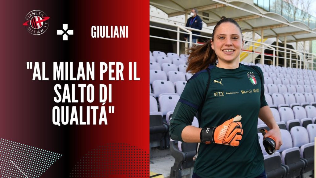Intervista Giuliani AC Milan Femminile