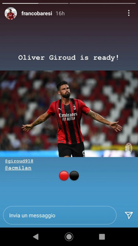 Olivier Giroud Franco Baresi