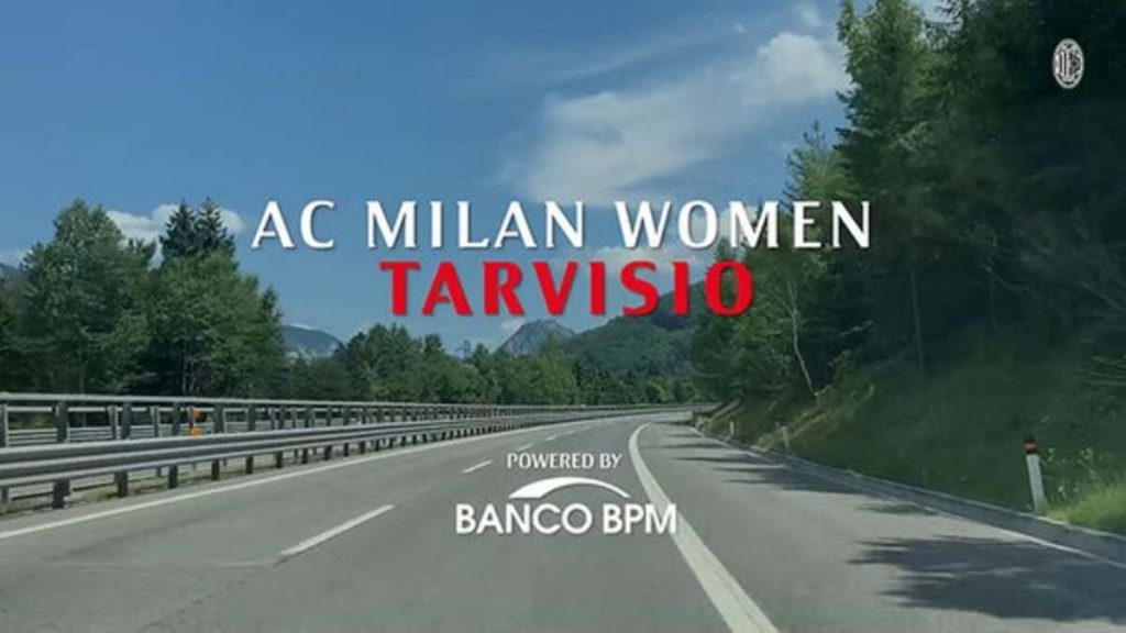 Milan Femminile ritiro video AC Milan (1)