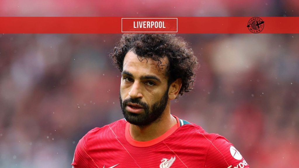 Mohamed Salah Liverpool AC Milan Champions League 2021-2022