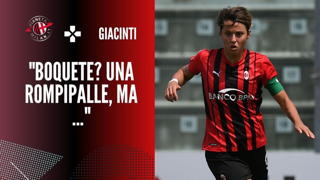 Intervista Valentina Giacinti AC Milan Femminile