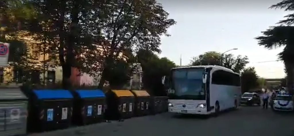 Amichevole Milan-Panathinaikos, l'arrivo dei greci