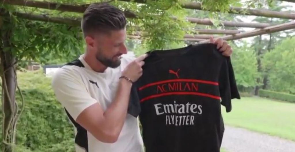 Terza maglia Milan per la stagione 2021-2022