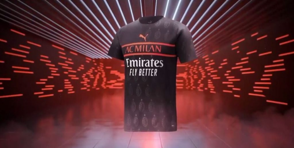 Terza maglia Milan per la stagione 2021-2022
