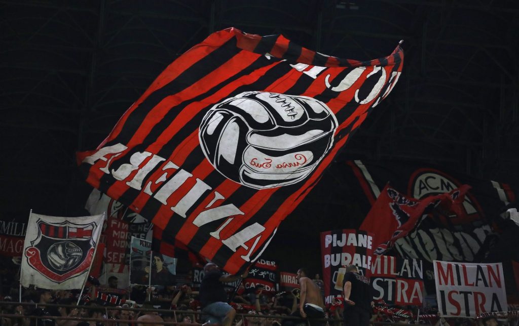Milan-Cagliari Serie A 2021-2022 tifosi AC Milan