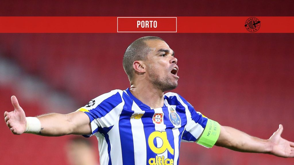 Pepe Porto AC Milan Champions League 2021-2022