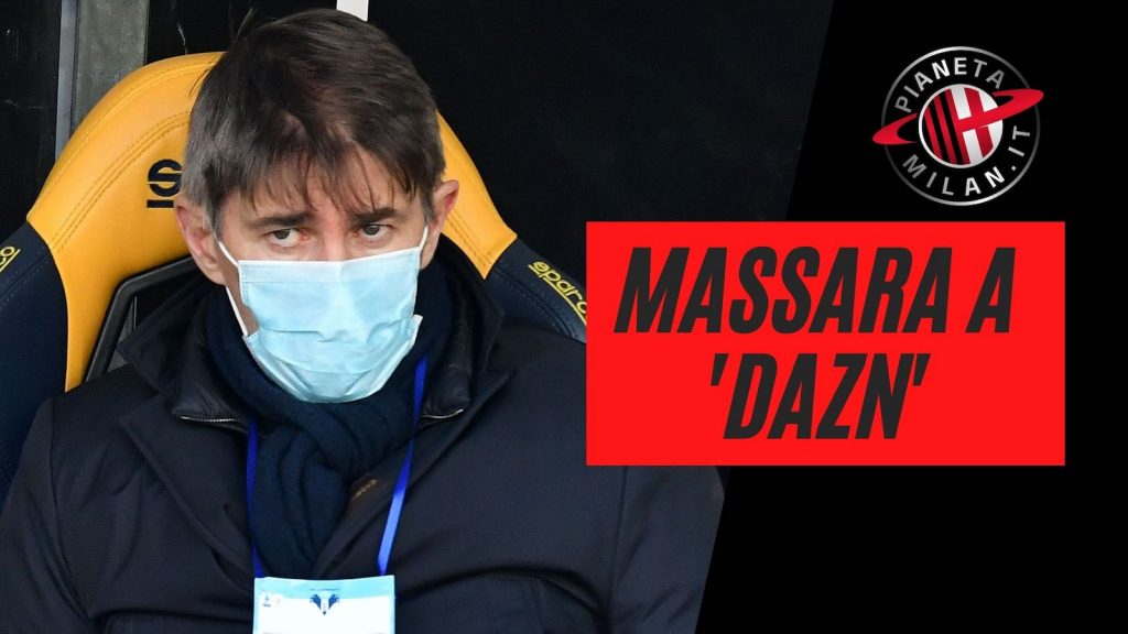 Frederic Massara AC Milan Serie A 2021-2022 DAZN