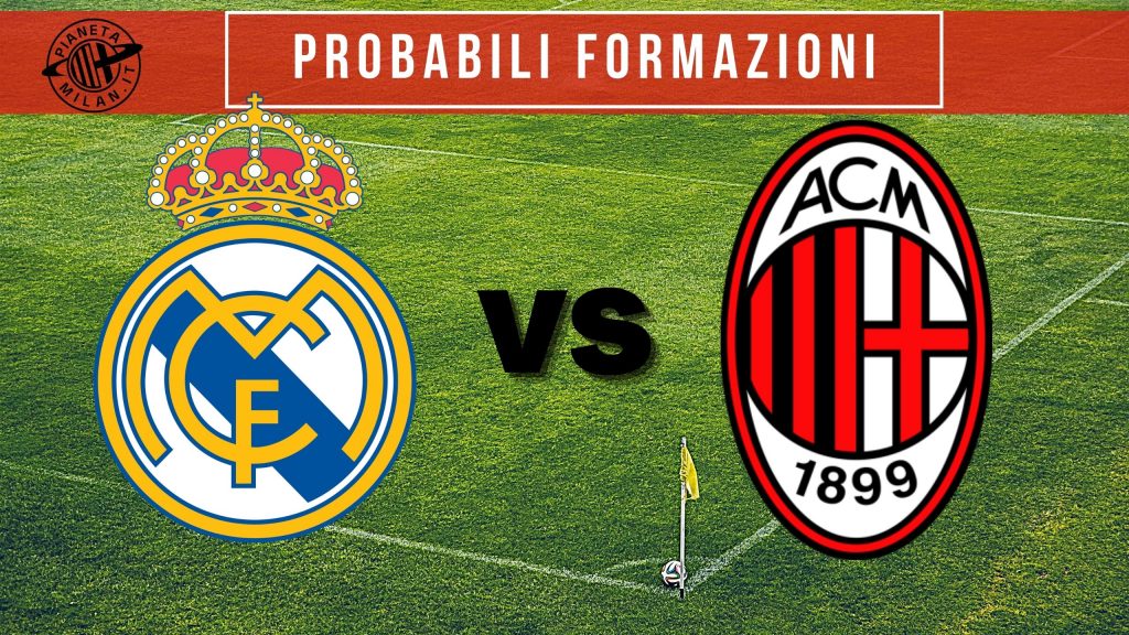 Amichevole Real Madrid-Milan