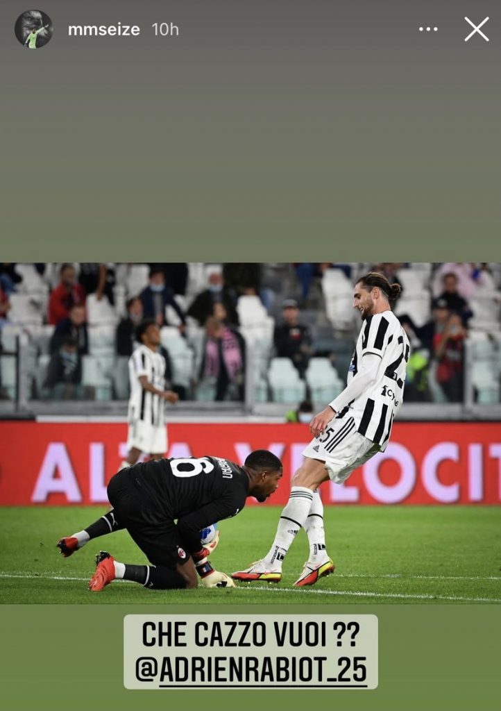 Juventus Milan Maignan Rabiot