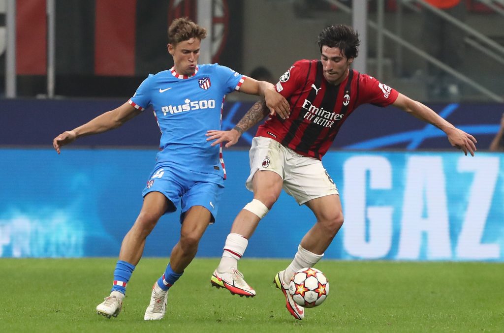 Marcos Llorente e Sandro Tonali