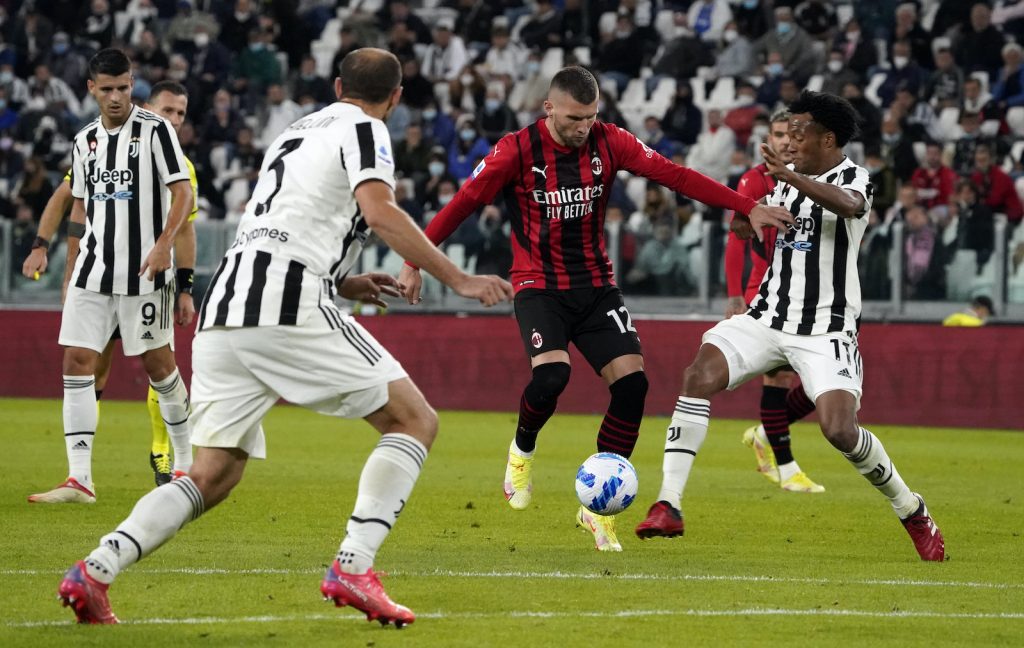 Ante Rebic AC Milan Juventus-Milan 1-1 Serie A 2021-2022