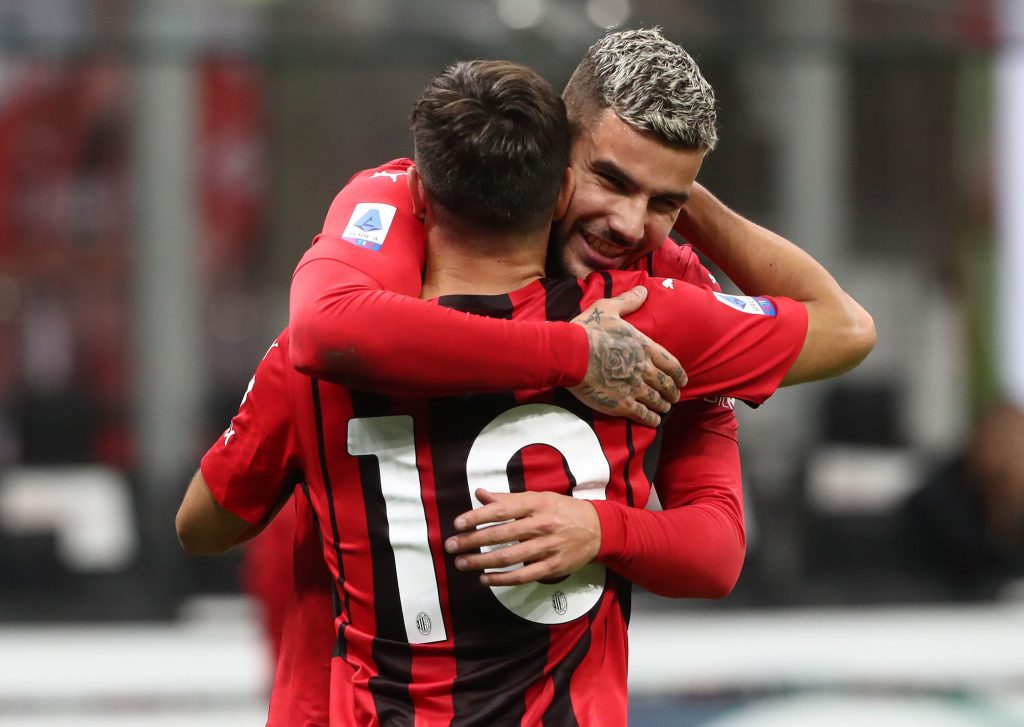 Theo Hernandez Brahim Diaz Milan