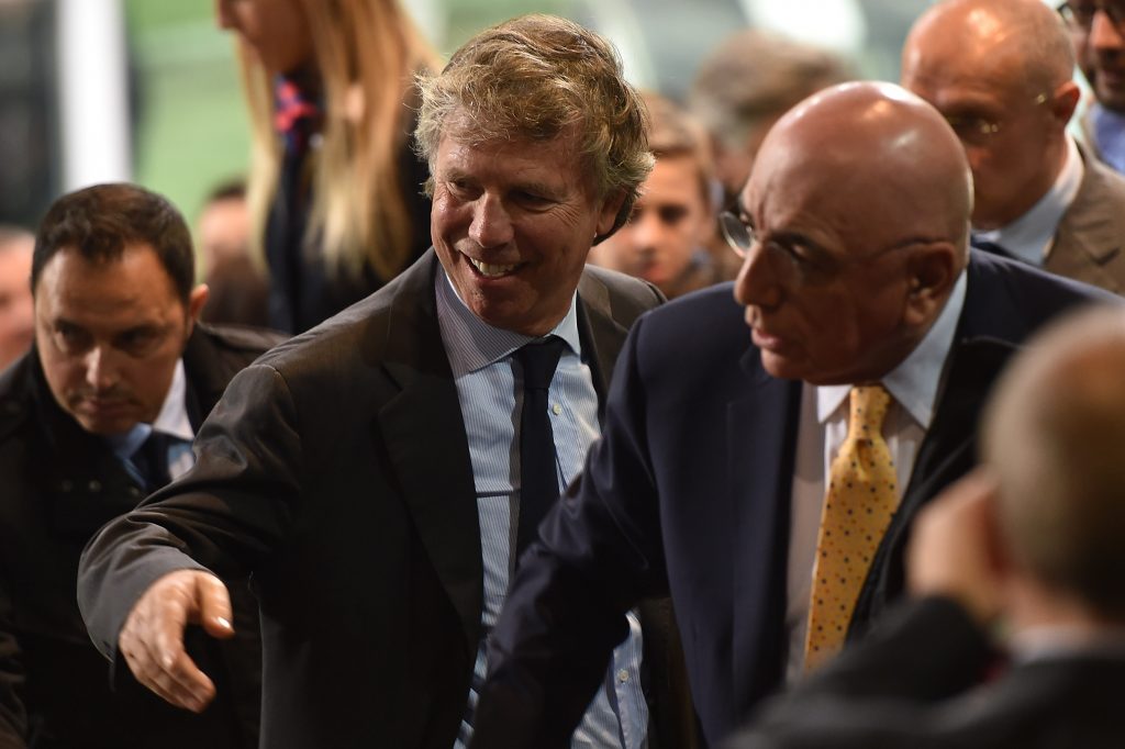 Adriano Galliani ed Enrico Preziosi