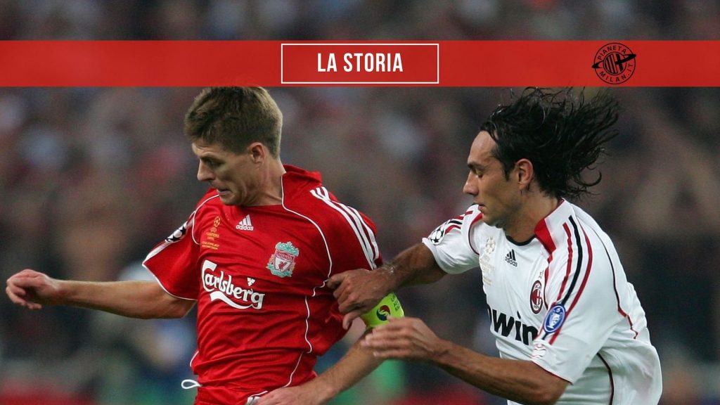 Liverpool AC Milan Gerrard Nesta