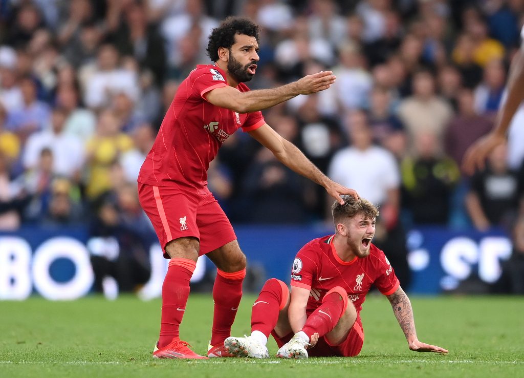 Harvey Elliott Mohamed Salah Liverpool