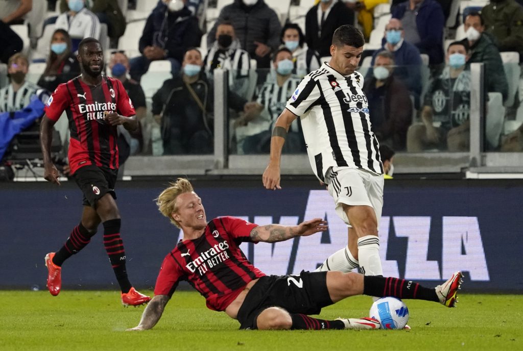 Juventus Milan Kjaer Morata