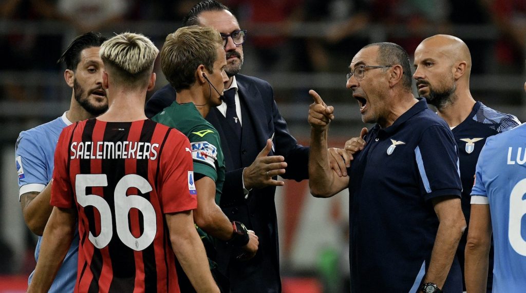 Saelemaekers Sarri Milan-Lazio