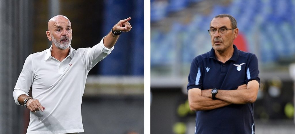 Pioli Sarri AC Milan SS Lazio