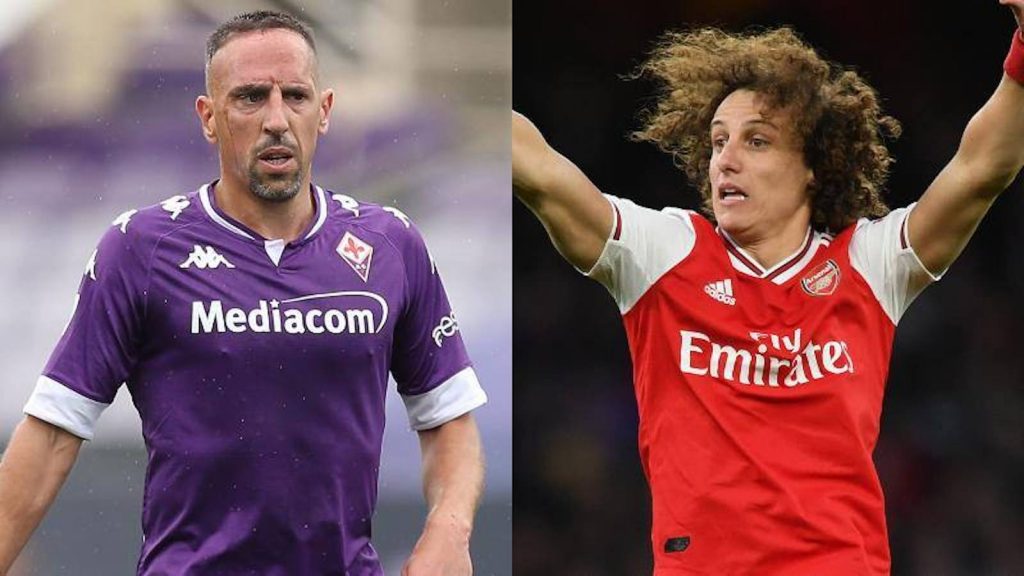 ribéry david luiz svincolati calciomercato