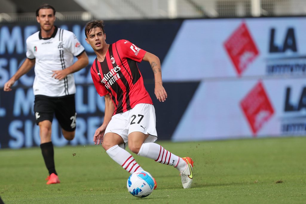 Daniel Maldini Spezia Milan