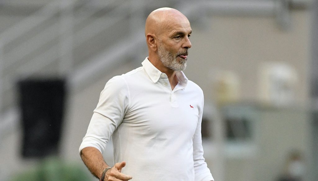 Stefano Pioli AC Milan Milan-Lazio Serie A 2021-2022
