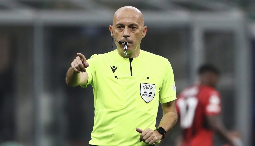 Cüneyt Çakir Milan-Atlético Madrid 1-2 Champions League 2021-2022 AC Milan