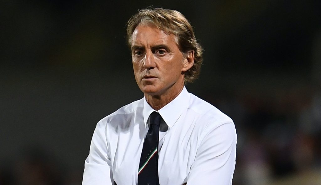 Roberto Mancini Nazionale Italiana Italia-Bulgaria