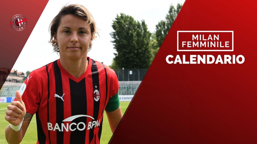 Calendario AC Milan Femminile 2021-2022